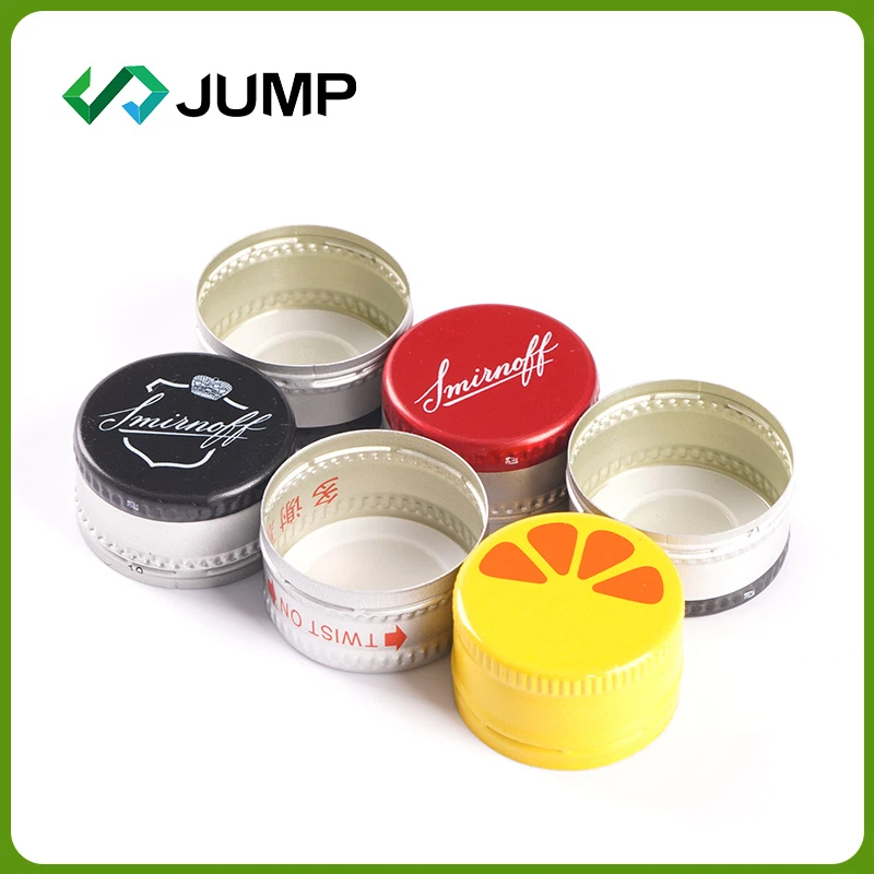 Dŵr pefriog diodydd carbonedig cap ropp alwminiwm